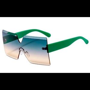 Rimless Shades (Green)